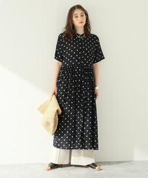 Soil ソイルのワンピース ブラック 黒色系 ドット柄 通販 Zozotown