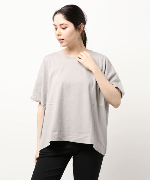 JOURNAL STANDARD（ジャーナルスタンダード）の「■■■汗ジミ防止ビッグTシャツ◆2（Tシャツ/カットソー・レディース・ブラック/ホワイト/ホワイト×ホワイト/グレー・FREE）」の4枚目の写真