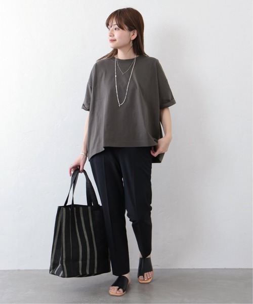 JOURNAL STANDARD（ジャーナルスタンダード）の「■■■汗ジミ防止ビッグTシャツ◆2（Tシャツ/カットソー・レディース・ブラック/ホワイト/ホワイト×ホワイト/グレー・FREE）」の7枚目の写真