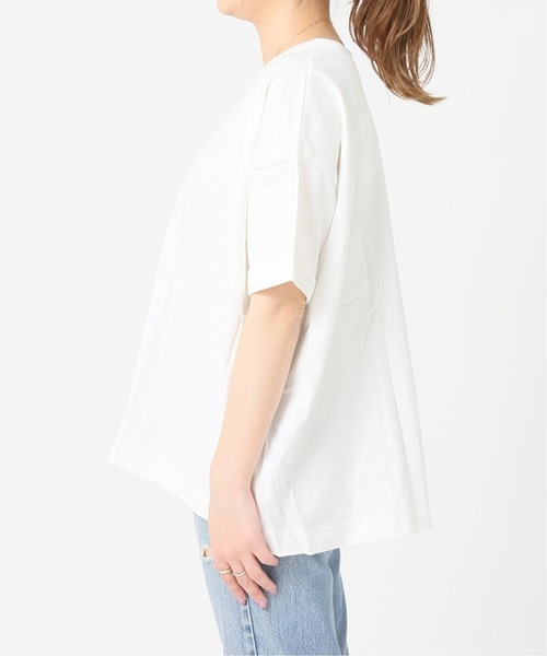 JOURNAL STANDARD（ジャーナルスタンダード）の「■■■汗ジミ防止ビッグTシャツ◆2（Tシャツ/カットソー・レディース・ブラック/ホワイト/ホワイト×ホワイト/グレー・FREE）」の9枚目の写真