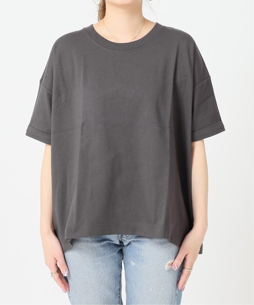 JOURNAL STANDARD（ジャーナルスタンダード）の「■■■汗ジミ防止ビッグTシャツ◆2（Tシャツ/カットソー・レディース・ブラック/ホワイト/ホワイト×ホワイト/グレー・FREE）」の10枚目の写真