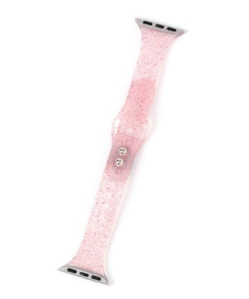 Me%（ミィパーセント）の「【38mm/40mm対応】アップルウォッチラメバンド（デジタル腕時計・レディース・その他/ライトピンク・FREE）」の8枚目の写真