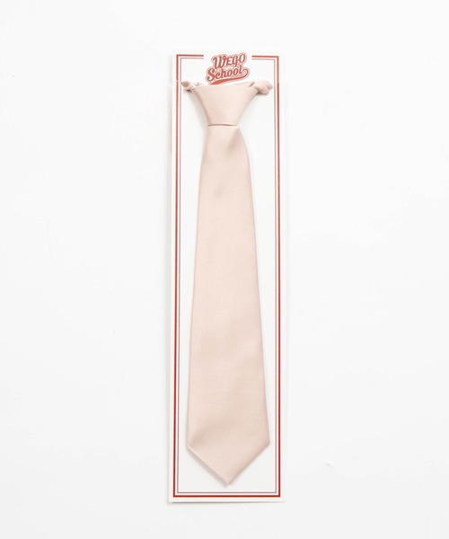 WEGO（ウィゴー）の「WEGO/無地スクールネクタイ（ネクタイ・レディース・ネイビー/ブラウン/ピンク/ワイン/ベージュ/グレー/ベージュ系その他/ブラック・FREE）」の11枚目の写真