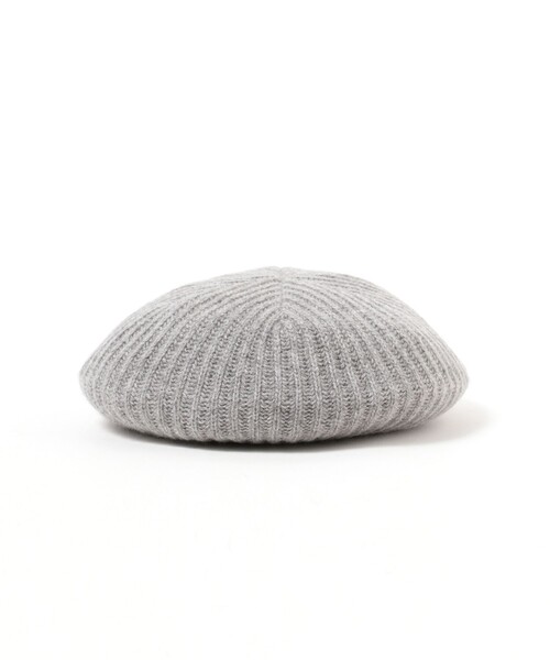 WOMEN〉KIJIMA TAKAYUKI / カシミヤ ニットベレー（ハンチング/ベレー