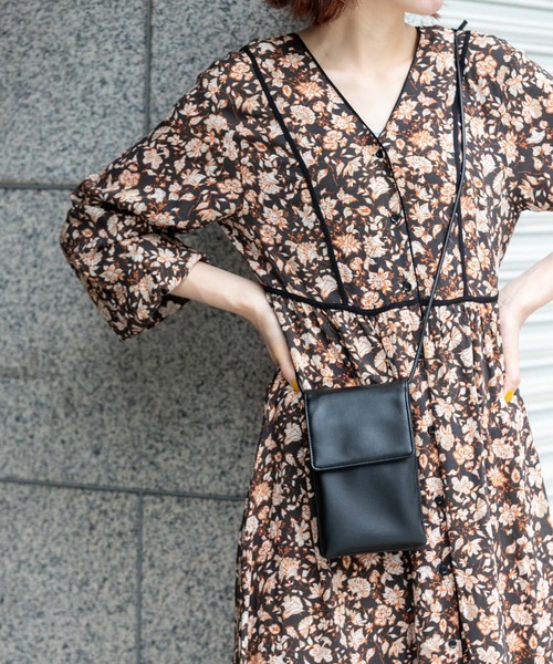 URBAN RESEARCH Sonny Label(アーバンリサーチサニーレーベル)の「ボーホーフラワーワンピース(ワンピース・レディース・ブラック/カーキ/イエロー・FREE)」の2枚目の写真