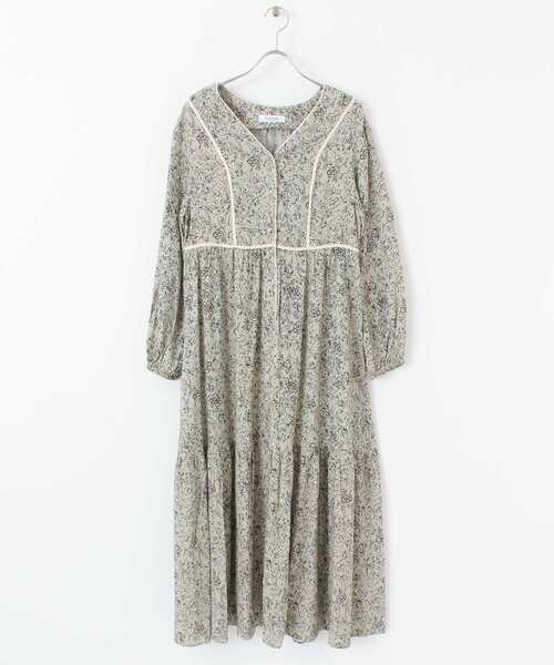 URBAN RESEARCH Sonny Label(アーバンリサーチサニーレーベル)の「ボーホーフラワーワンピース(ワンピース・レディース・ブラック/カーキ/イエロー・FREE)」の16枚目の写真