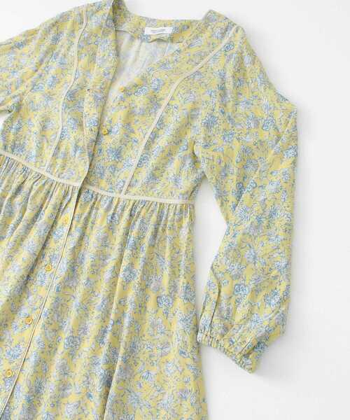 URBAN RESEARCH Sonny Label(アーバンリサーチサニーレーベル)の「ボーホーフラワーワンピース(ワンピース・レディース・ブラック/カーキ/イエロー・FREE)」の8枚目の写真