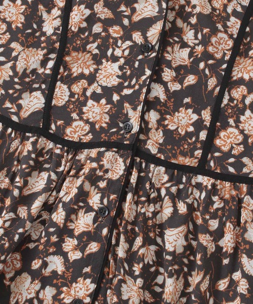 URBAN RESEARCH Sonny Label(アーバンリサーチサニーレーベル)の「ボーホーフラワーワンピース(ワンピース・レディース・ブラック/カーキ/イエロー・FREE)」の21枚目の写真