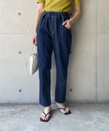 CAPRICIEUX LE'MAGE | フロントタックデニム(デニムパンツ)