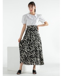 fifth calin | ゼブラAラインフレアスカート(スカート)