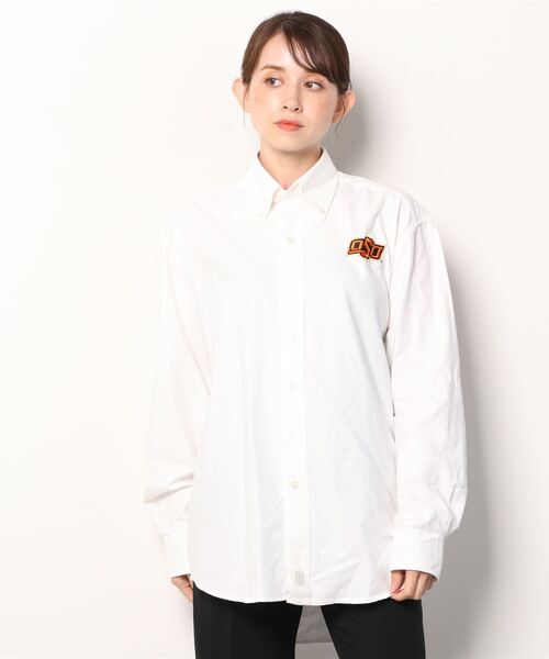 INNOCENT(イノセント)の「【IZOD / アイゾッド】IZOD COLLEGIATE L/S OX BD SHIRT【Wo】【it】(シャツ/ブラウス・レディース・ホワイト・MEDIUM/XX-LARGE)」の16枚目の写真