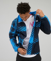 NEW BALANCE（ニューバランス）の「Fast Flight グラフィックウーブンジャケット（ナイロンジャケット・メンズ）」