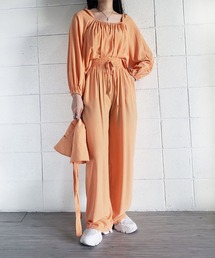 レディースのセットアップ オレンジ 橙色系 ファッション通販 Zozotown