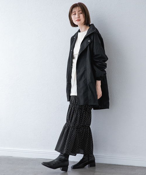 A part by(アパートバイ)の「ストレッチスクエアショートブーツ 215234(ブーツ・レディース・ブラック/オフホワイト/ライトベージュ/グレー系その他2・MEDIUM/LARGE)」の11枚目の写真