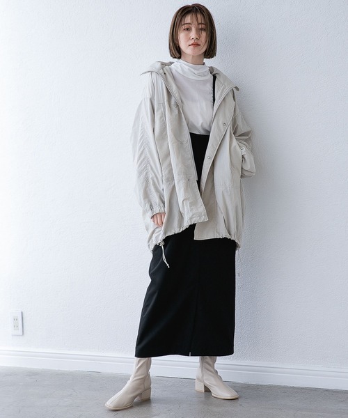 A part by(アパートバイ)の「ストレッチスクエアショートブーツ 215234(ブーツ・レディース・ブラック/オフホワイト/ライトベージュ/グレー系その他2・MEDIUM/LARGE)」の14枚目の写真