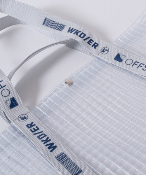 OFFSHORE(オフショア)の「OF×WEEKEND(ER) PVC TOTE BAG(トートバッグ・メンズ・ホワイト・ONE SIZE)」の4枚目の写真