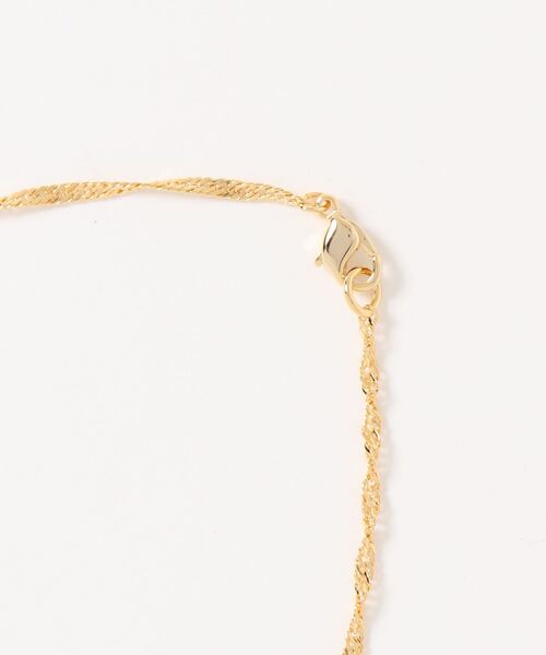 ANAYI（アナイ）の「サイドビジューモチーフ　ネックレス（ネックレス・レディース・ゴールド系その他・FREE）」の2枚目の写真