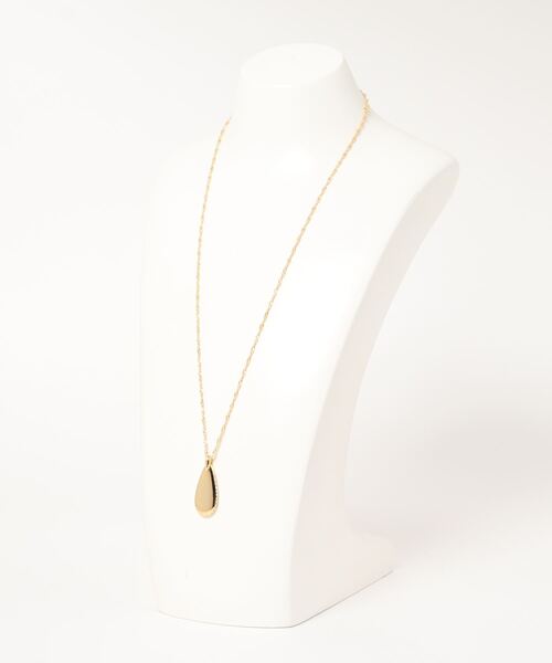 ANAYI（アナイ）の「サイドビジューモチーフ　ネックレス（ネックレス・レディース・ゴールド系その他・FREE）」の3枚目の写真