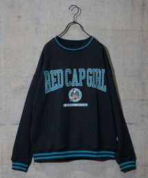 Red Cap Girl | 【a-r】〔Red Cap Girl /レッドキャップガール〕TC裏毛ラインリブスウェット(スウェット)