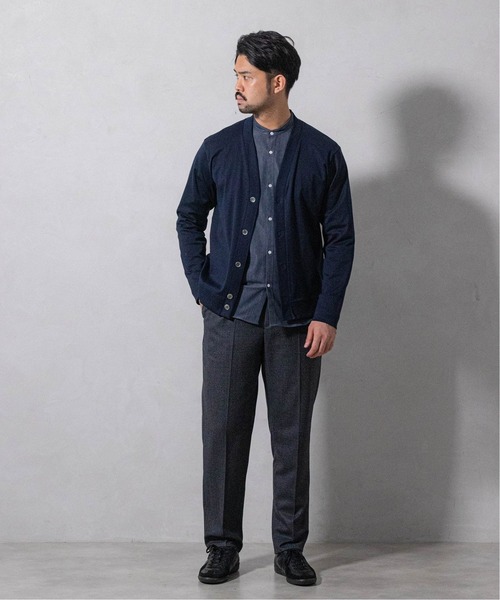 EDIFICE（エディフィス）の「【SOLOTEX(R) / ソロテックス(R)】DENIM バンドカラーシャツ（シャツ/ブラウス・メンズ・ブラック/ブルー系その他・SMALL/MEDIUM/LARGE/X-LARGE）」の11枚目の写真