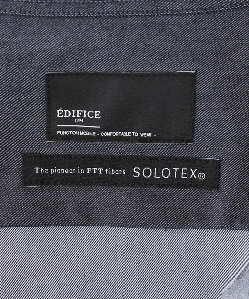 EDIFICE（エディフィス）の「【SOLOTEX(R) / ソロテックス(R)】DENIM バンドカラーシャツ（シャツ/ブラウス・メンズ・ブラック/ブルー系その他・SMALL/MEDIUM/LARGE/X-LARGE）」の21枚目の写真