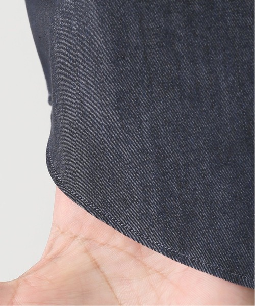 EDIFICE（エディフィス）の「【SOLOTEX(R) / ソロテックス(R)】DENIM バンドカラーシャツ（シャツ/ブラウス・メンズ・ブラック/ブルー系その他・SMALL/MEDIUM/LARGE/X-LARGE）」の18枚目の写真