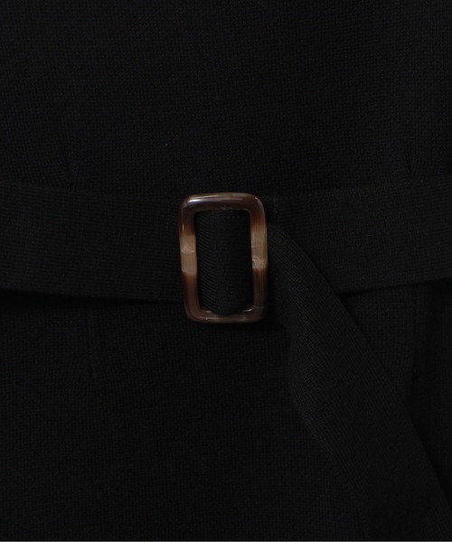 one way（ワンウェイ）の「【oneway】袖異素材ニットワンピース（ワンピース・レディース・ブラック/ベージュ/イエロー・FREE）」の6枚目の写真