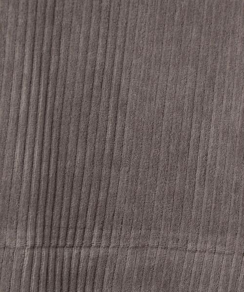 green label relaxing（グリーンレーベルリラクシング）の「コーデュロイ ジャージー フレア パンツ（その他パンツ・レディース・ホワイト/ライム/モカ・38/36）」の18枚目の写真