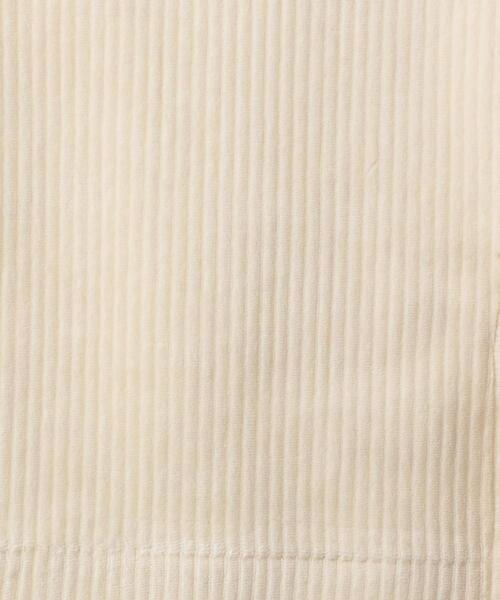 green label relaxing（グリーンレーベルリラクシング）の「コーデュロイ ジャージー フレア パンツ（その他パンツ・レディース・ホワイト/ライム/モカ・38/36）」の12枚目の写真