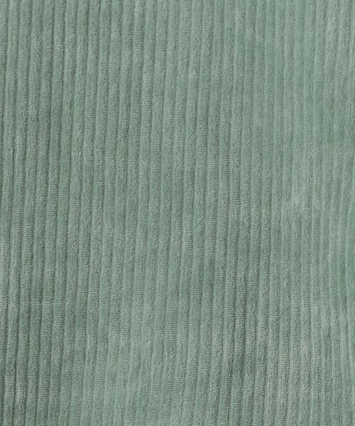 green label relaxing（グリーンレーベルリラクシング）の「コーデュロイ ジャージー フレア パンツ（その他パンツ・レディース・ホワイト/ライム/モカ・38/36）」の15枚目の写真