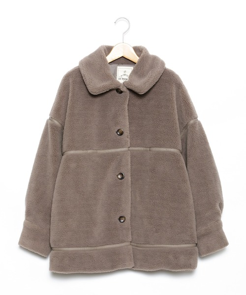 AS KNOW AS plus(アズノゥアズプラス)の「◇ボアステンカラーオーバーブルゾン(ブルゾン・レディース・ベージュ/アイボリー/モカ/グレイッシュベージュ・FREE)」の15枚目の写真