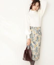 PROPORTION BODY DRESSING | フラワージャガードタイトスカート / 1211220018(スカート)
