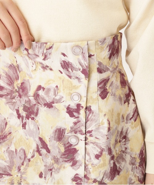 PROPORTION BODY DRESSING（プロポーションボディドレッシング）の「フラワージャガードタイトスカート / 1211220018（スカート・レディース・ピンク/ボルドー/グリーン・MEDIUM/SMALL）」の12枚目の写真