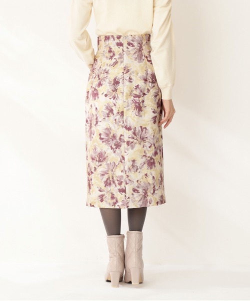 PROPORTION BODY DRESSING（プロポーションボディドレッシング）の「フラワージャガードタイトスカート / 1211220018（スカート・レディース・ピンク/ボルドー/グリーン・MEDIUM/SMALL）」の5枚目の写真