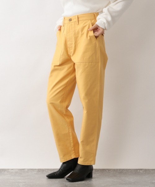 LOWRYS FARM（ローリーズファーム）の「ＳｔａｎＲａｙベーカーパンツ　219729（カーゴパンツ・レディース・カーキ/マスタード・MEDIUM/LARGE）」の5枚目の写真