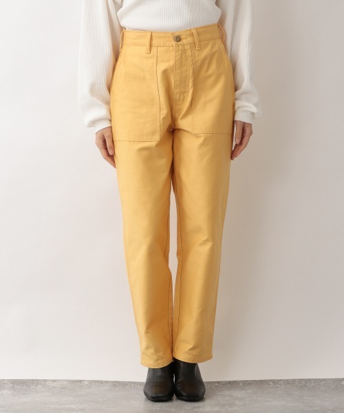 LOWRYS FARM（ローリーズファーム）の「ＳｔａｎＲａｙベーカーパンツ　219729（カーゴパンツ・レディース・カーキ/マスタード・MEDIUM/LARGE）」の6枚目の写真