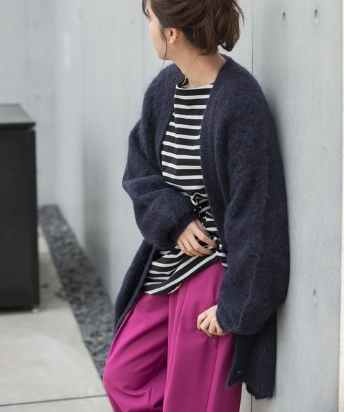 LAATO（ラート）の「MOFUMOFU CARDIGAN（カーディガン/ボレロ）」 - WEAR