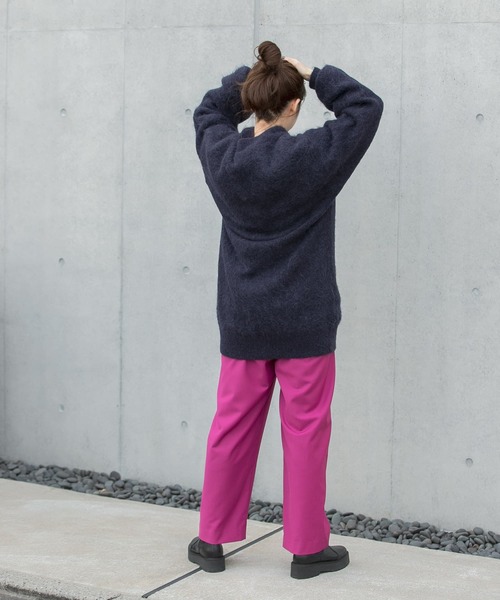 LAATO（ラート）の「MOFUMOFU CARDIGAN（カーディガン/ボレロ・レディース・グレー/ネイビー・FREE）」の12枚目の写真