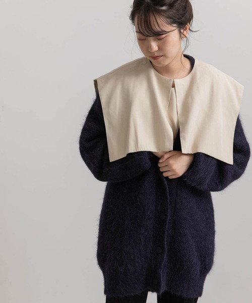 LAATO（ラート）の「MOFUMOFU CARDIGAN（カーディガン/ボレロ・レディース・グレー/ネイビー・FREE）」の17枚目の写真