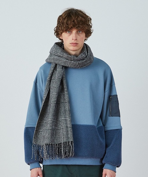 FRAPBOIS（フラボア）の「ウールマフラー（ストール/ショール・レディース・レッド系その他/ブラック系その他/グリーン系その他/ブラウン系その他・FREE）」の14枚目の写真