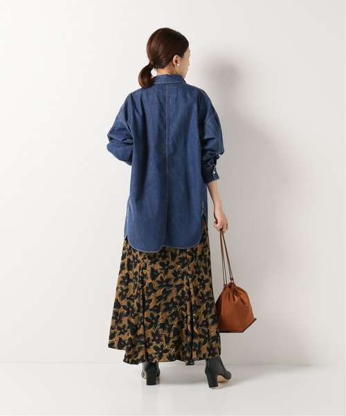 【新品タグ付き】IENA イエナ ライトオンスデニム オーバーサイズシャツ IENA（イエナ）の「ライトオンスデニムシャツ◇（シャツ