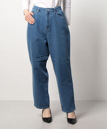 Samansa Mos2 | デニムストレートパンツ(デニムパンツ)