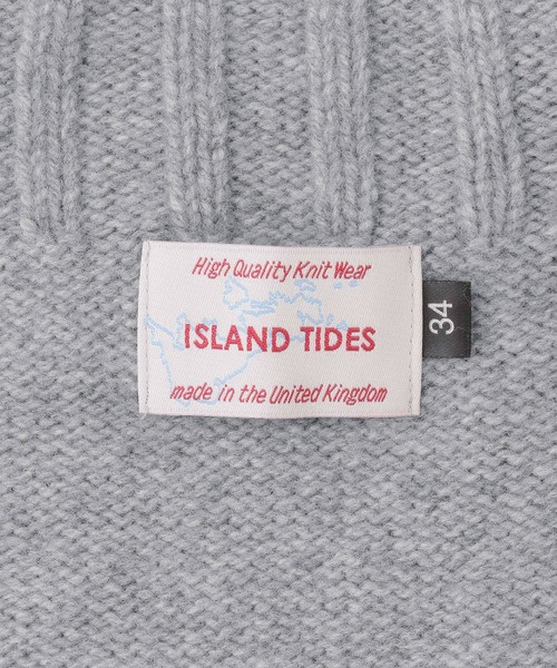 URBAN RESEARCH DOORS(アーバンリサーチドアーズ)の「【一部WEB限定カラー】【別注】Island Tides×DOORS タートルネックニット(ニット/セーター・レディース・グレー/オリーブ/イエロー/ナチュラル/ベージュ・34)」の18枚目の写真