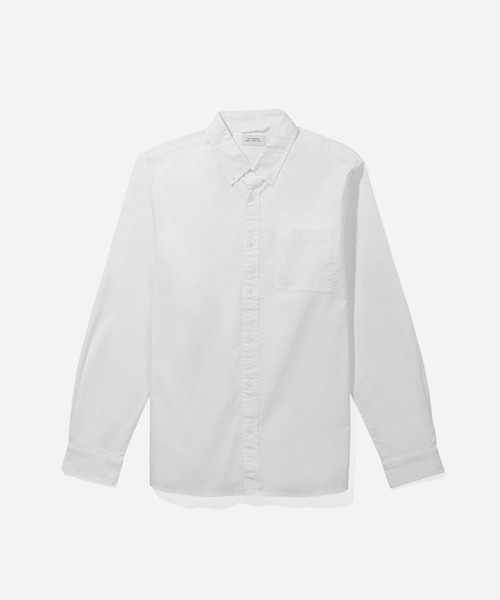 Saturdays NYC（サタデーズ ニューヨークシティ ）の「Crosby Twill Button Down（シャツ/ブラウス・メンズ・ホワイト/ブラック/キナリ・X-SMALL/S/M/L/XL）」の2枚目の写真