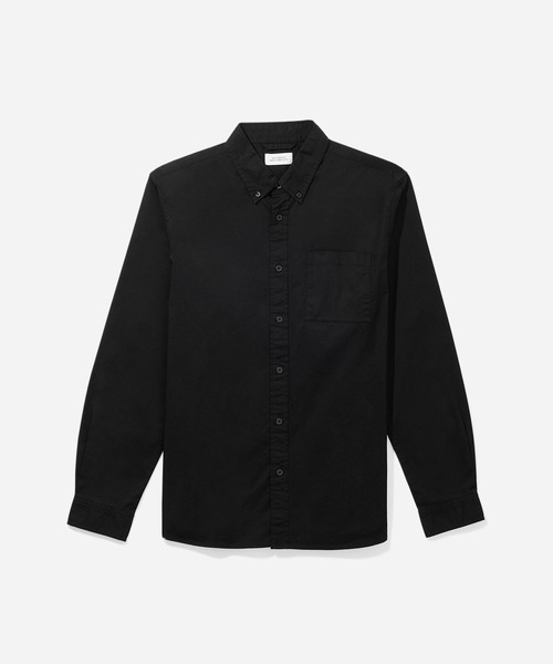Saturdays NYC（サタデーズ ニューヨークシティ ）の「Crosby Twill Button Down（シャツ/ブラウス・メンズ・ホワイト/ブラック/キナリ・X-SMALL/S/M/L/XL）」の3枚目の写真