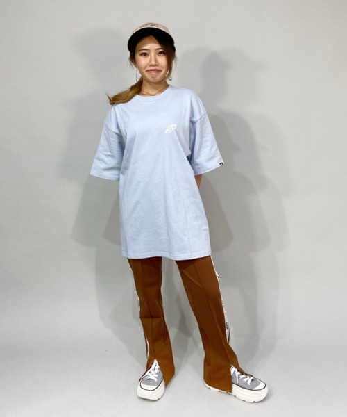 VANS（バンズ）の「【ムラサキスポーツ別注】VANS/バンズ  ビッグシルエット/オーバーサイズ/ バックプリント スケートロゴTシャツ  122H3010123（Tシャツ/カットソー・レディース・ブラック/ブルー/ホワイト・S/M）」の11枚目の写真