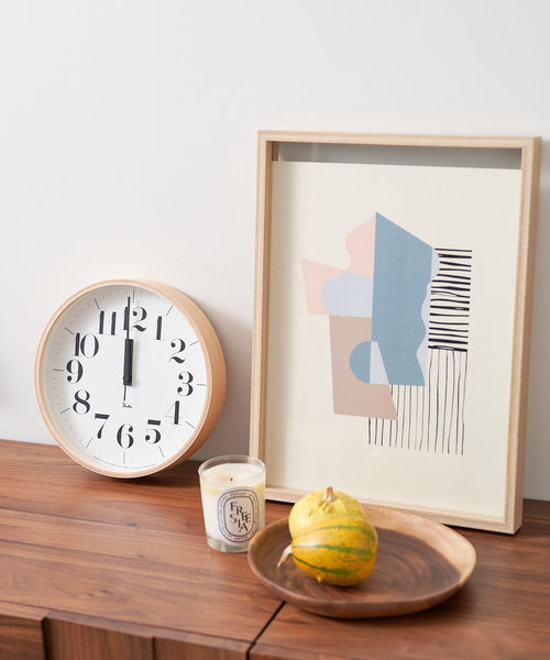 collex（コレックス）の「【LEMNOS/レムノス】RIKI CLOCK RC 電波時計 25.4cm（掛け時計・レディース・その他・フリー）」の2枚目の写真