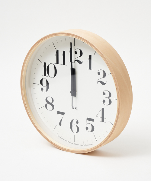 collex（コレックス）の「【LEMNOS/レムノス】RIKI CLOCK RC 電波時計 25.4cm（掛け時計・レディース・その他・フリー）」の6枚目の写真