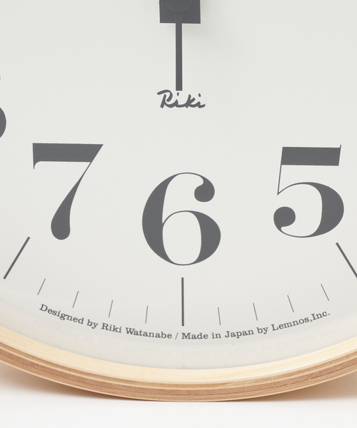 collex（コレックス）の「【LEMNOS/レムノス】RIKI CLOCK RC 電波時計 25.4cm（掛け時計・レディース・その他・フリー）」の9枚目の写真