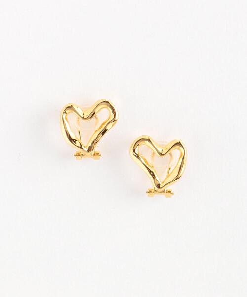 by Preek（バイプリーク）の「＜by Preek(バイプリーク)＞ハート イヤークリップ/イヤリング（イヤリング・レディース・ゴールド・FREE）」の2枚目の写真